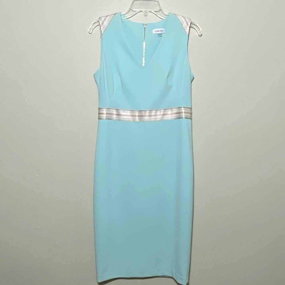 Calvin Klein straight line dress